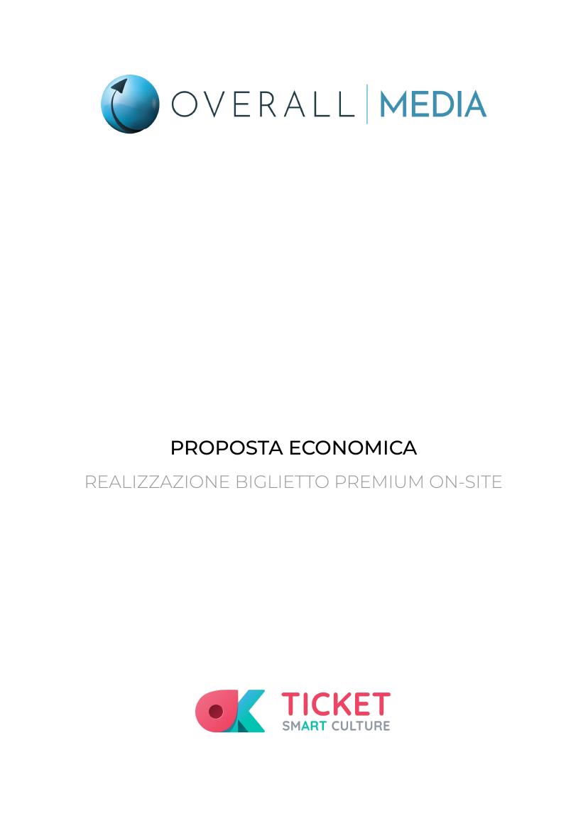 Premium tickets proposal cover