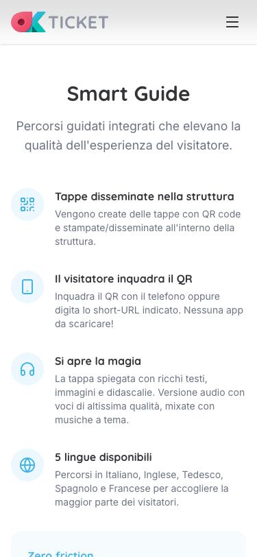 Smart Guide section